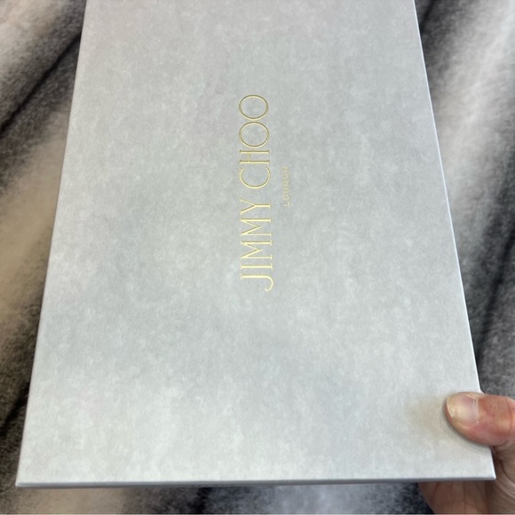 Jimmy Choo Romy 85 Boho Multi Glitter Mix Rainbow Black Heels Pumps - Picture 11 of 11